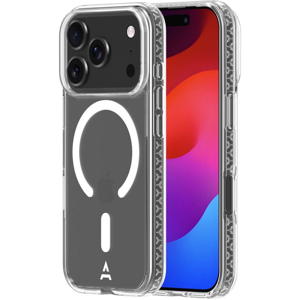 Coque iPhone 17 Pro Antichoc Made In France couleur unique, ADEQWAT