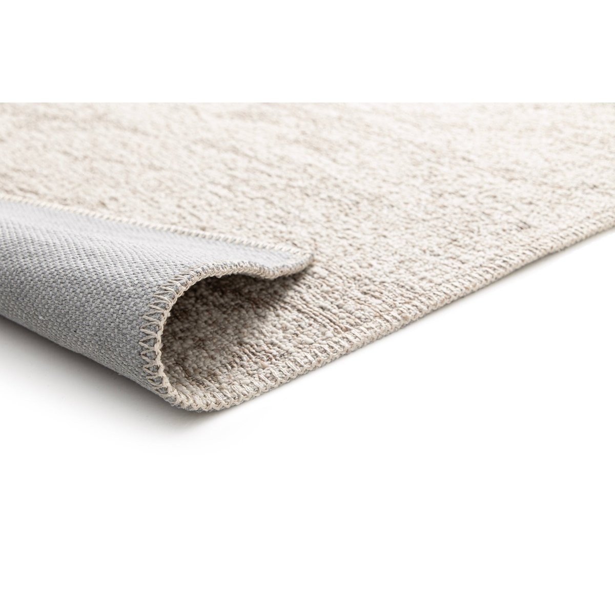 Tapis texturé aux tons naturels CLIFF beige sable, AFK LIVING