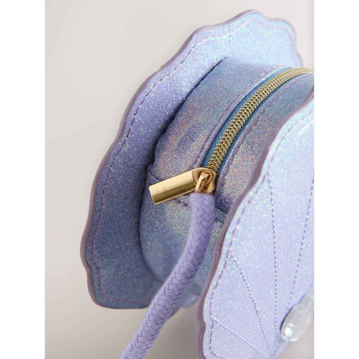 Sac en forme de coquillage violet, NEXT