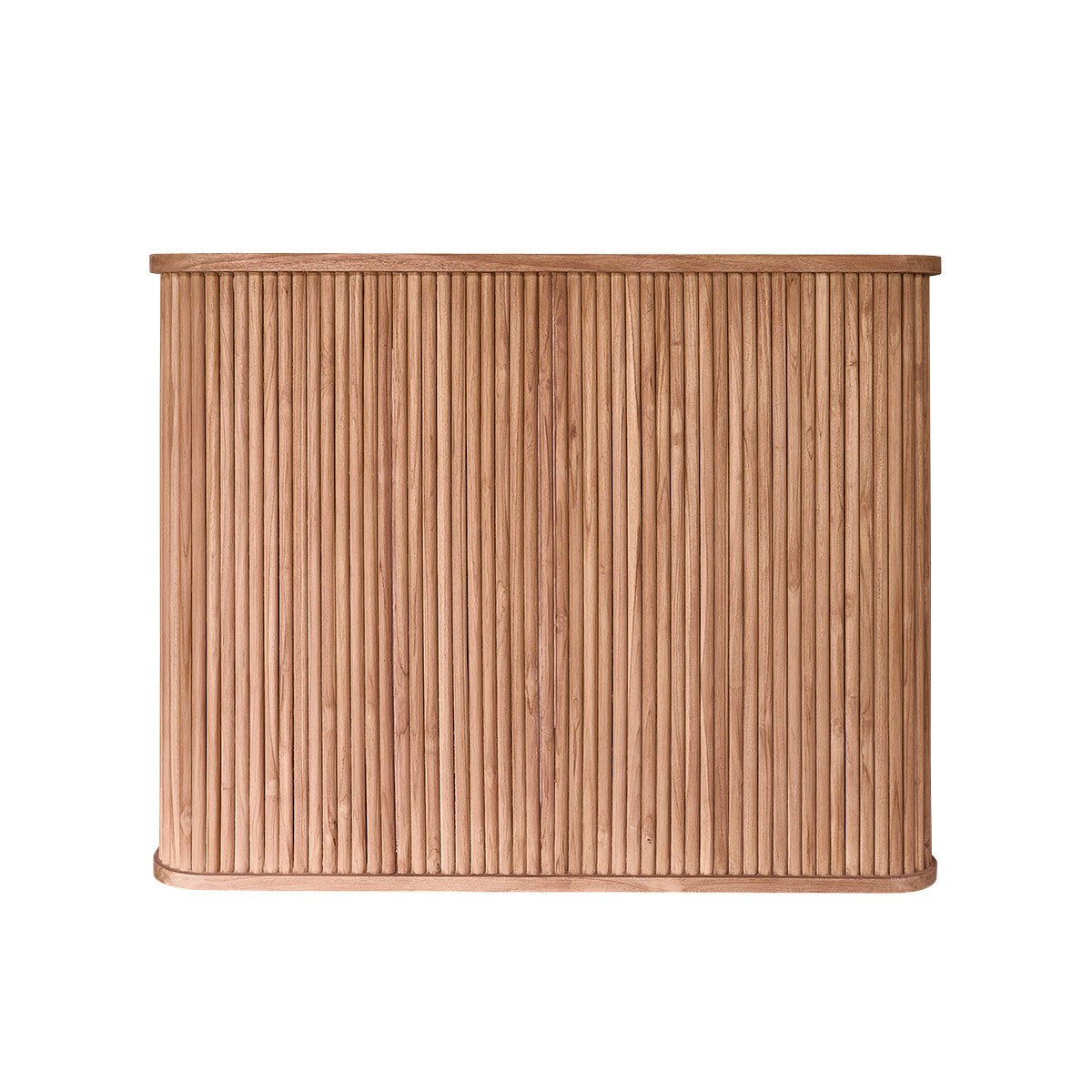 Bar en teck massif 140 cm COLINE naturel, BERAH GETAH