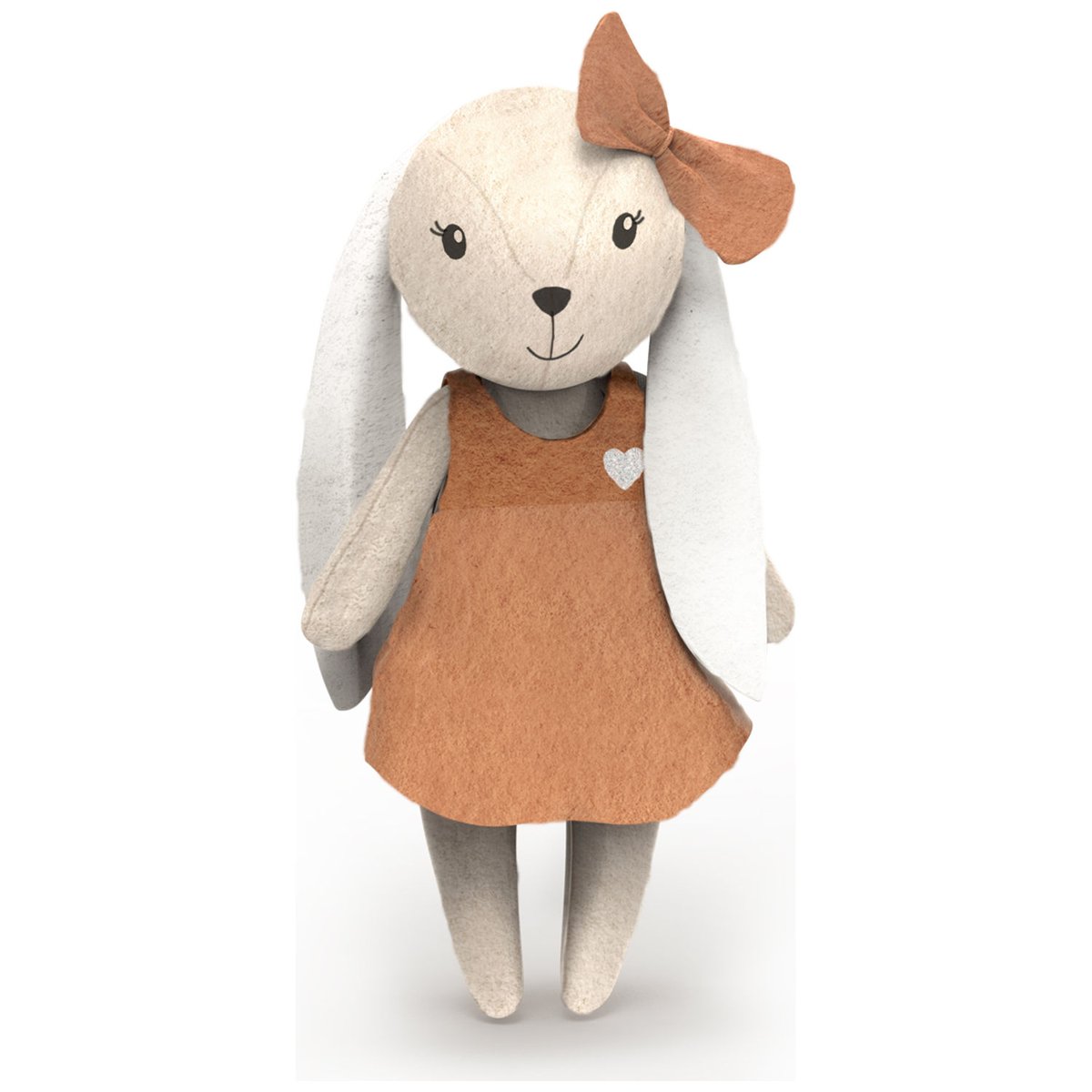 Famille lapin (4 personnages) multicolore, SPEEDY MONKEY