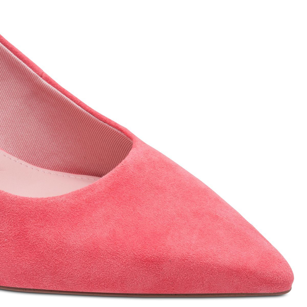 escarpin en cuir rouge foncé, TAMARIS