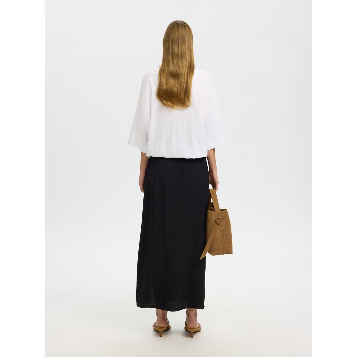 Jupe Portefeuille black, SELECTED