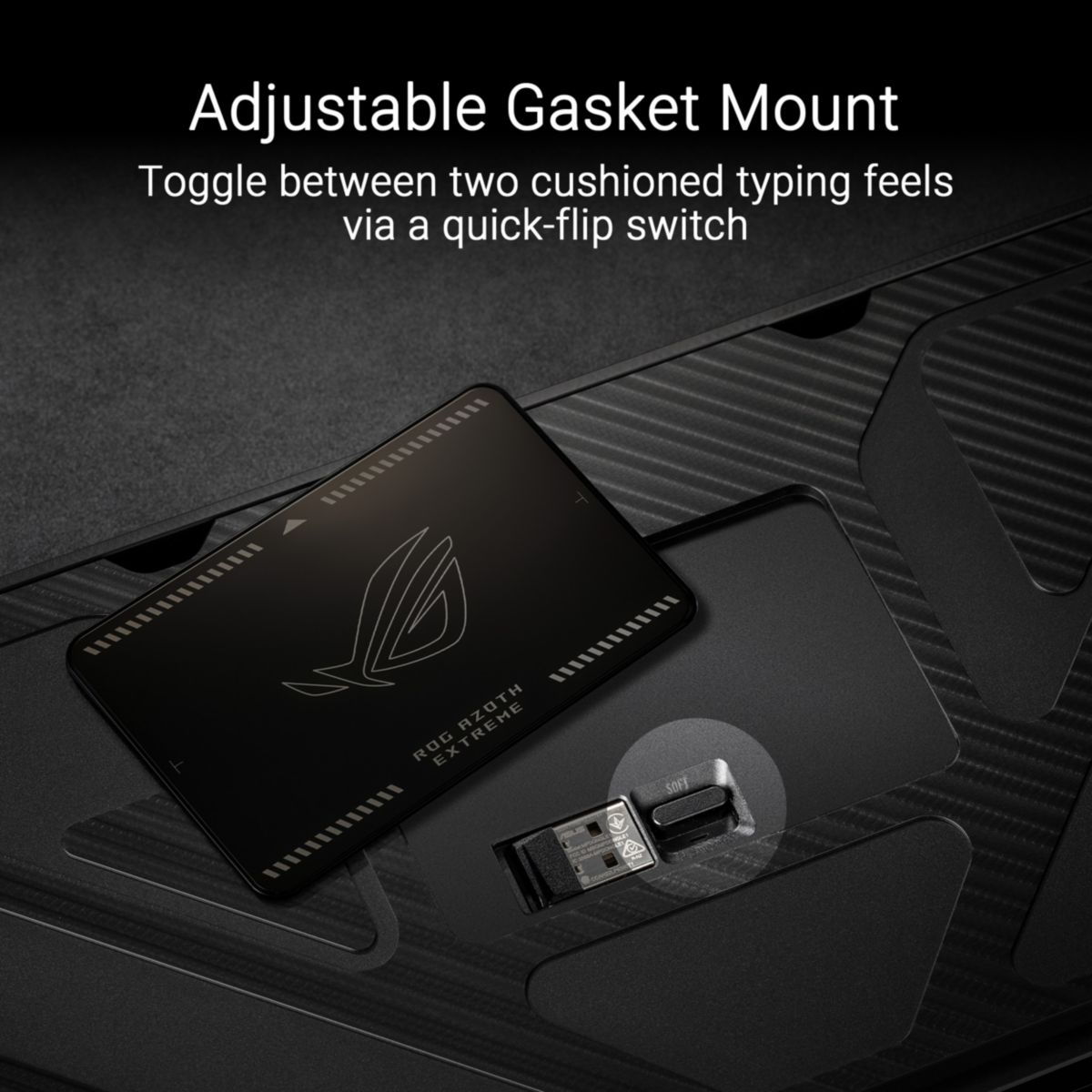 Clavier gamer sans fil ROG Azoth Extreme couleur unique, ASUS