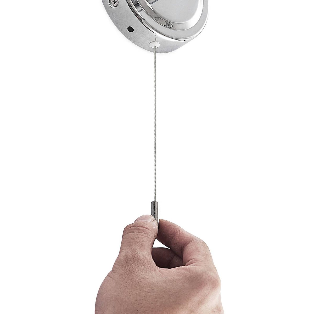 Applique en métal moderne, Remilan chrome, LINDBY