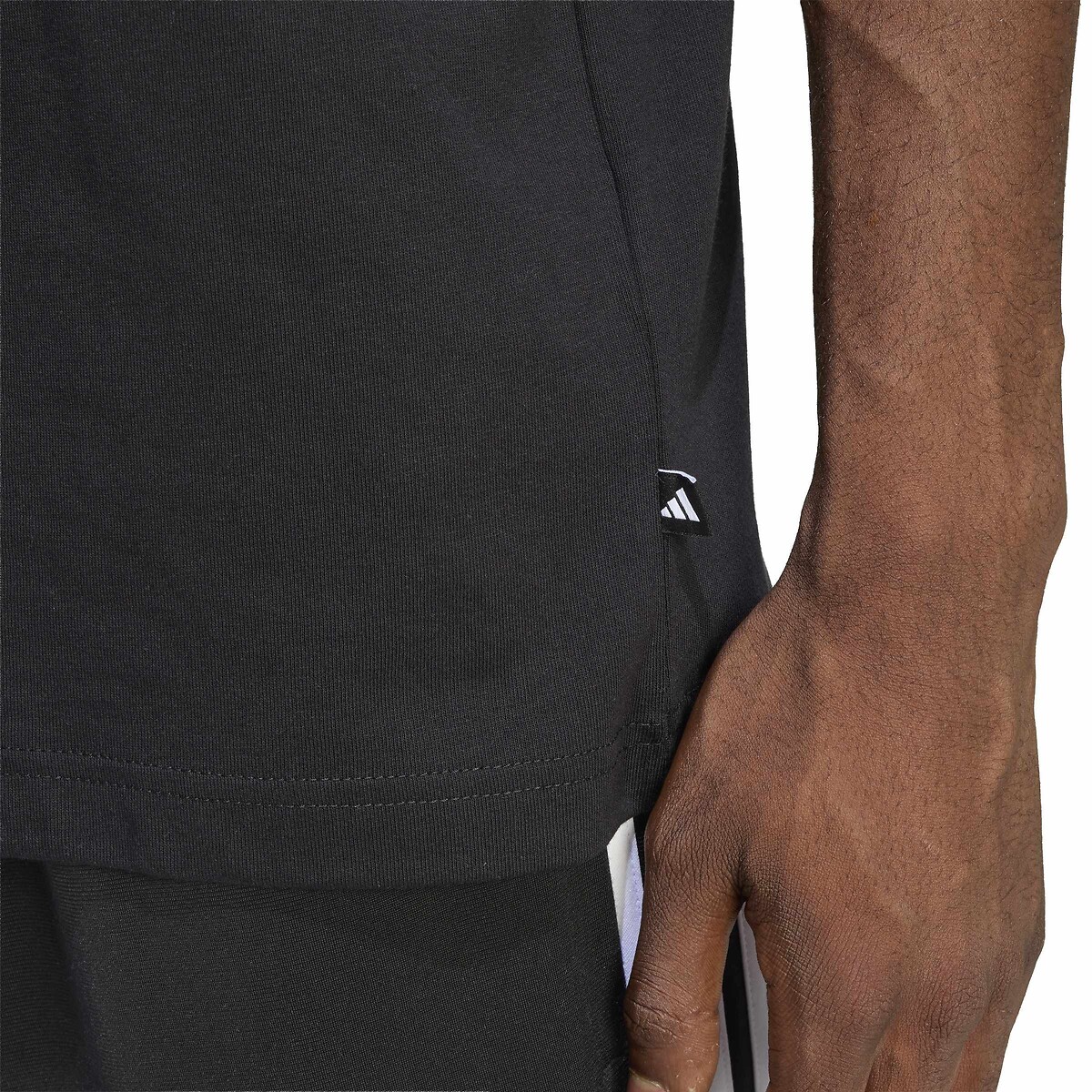 T-shirt manches courtes TABLE TEE noir, ADIDAS SPORTSWEAR
