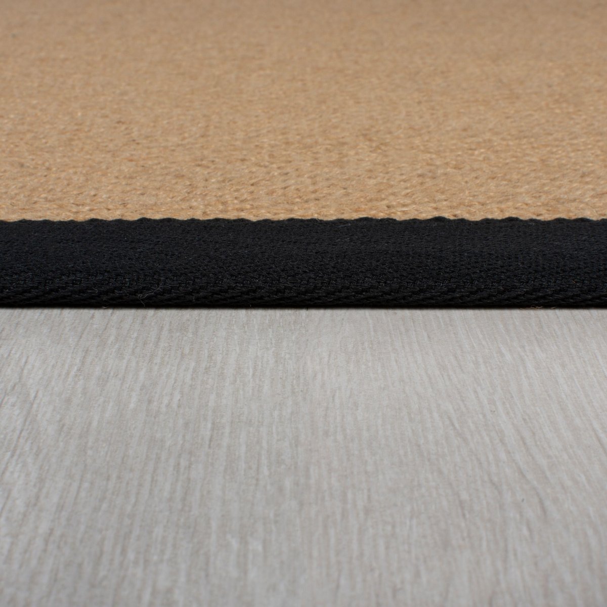 Tapis antiderapant en jute KIRA noir, FLAIR RUGS