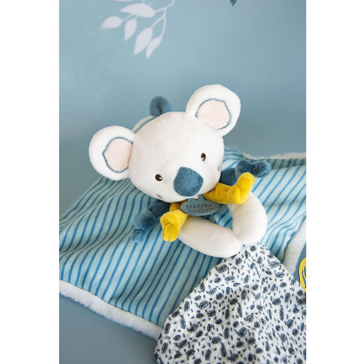 Yoca le koala doudou 25 cm bleu, DOUDOU ET COMPAGNIE