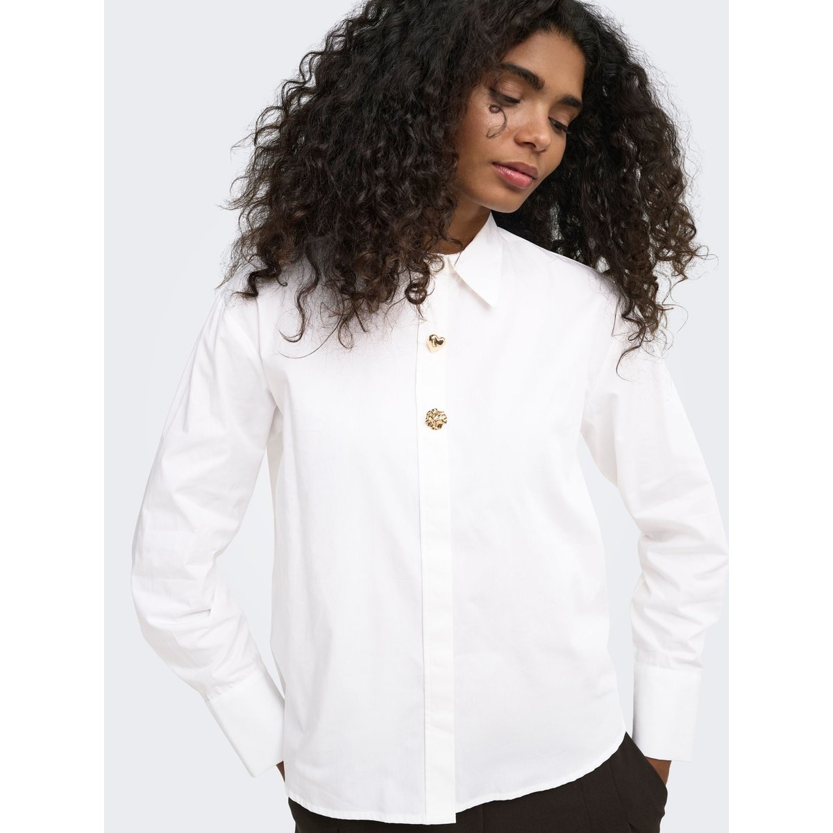 Chemise bright white, ONLY