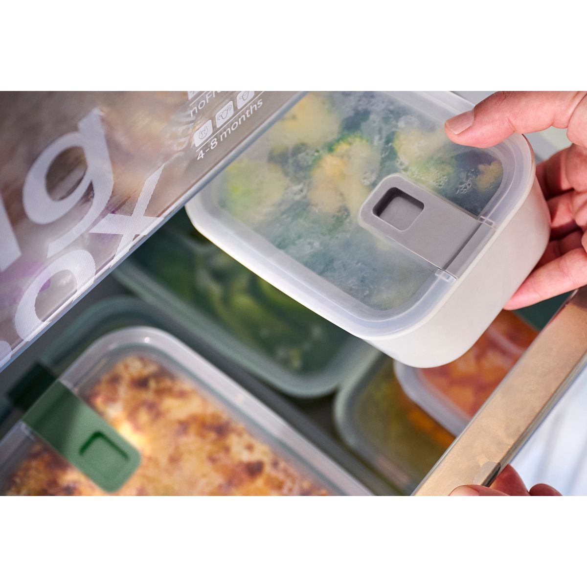 Boîte hermétique hermétique en verre  easyclip 2.0 700 ml couleur unique, ROSTI MEPAL