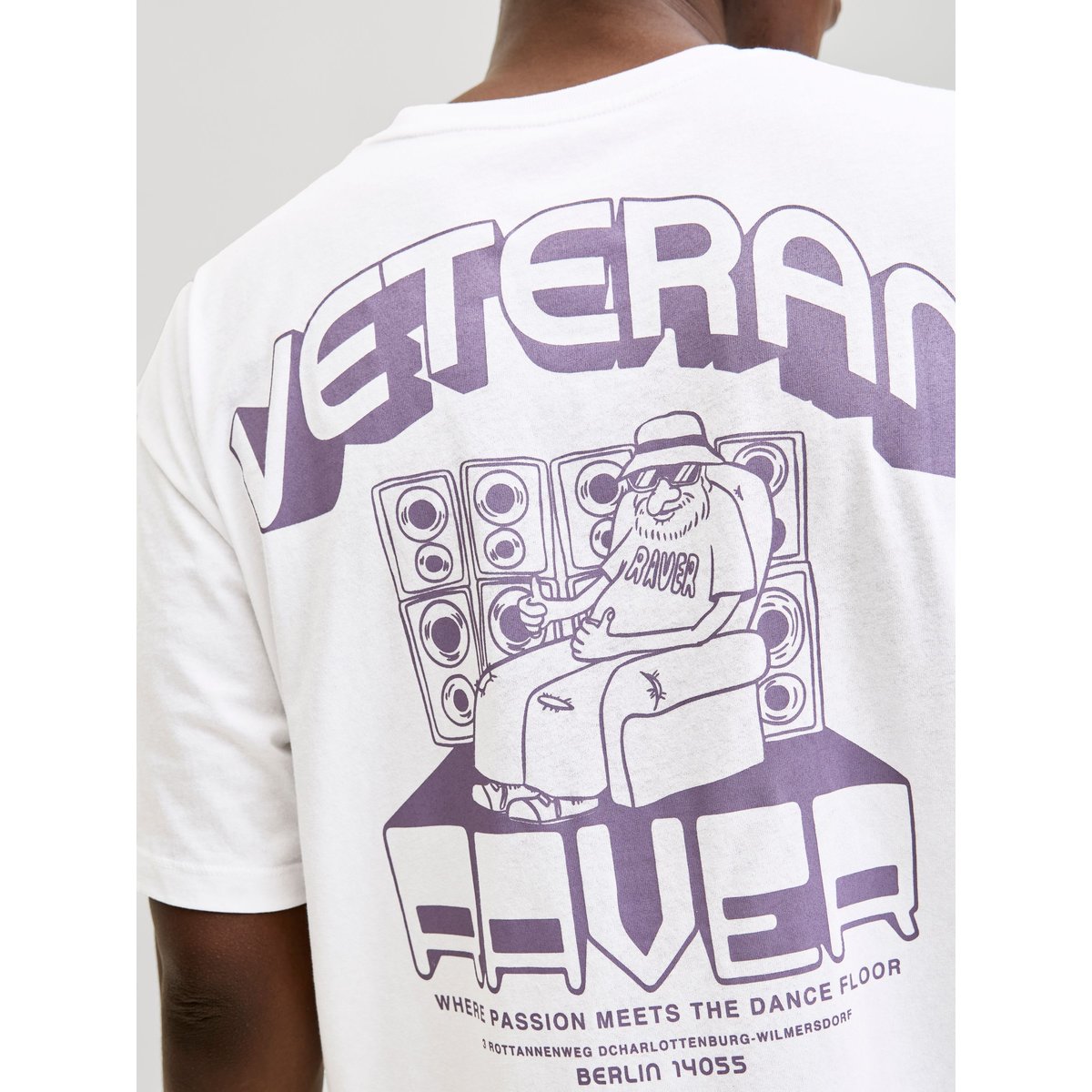 T-Shirt bright white, JACK & JONES