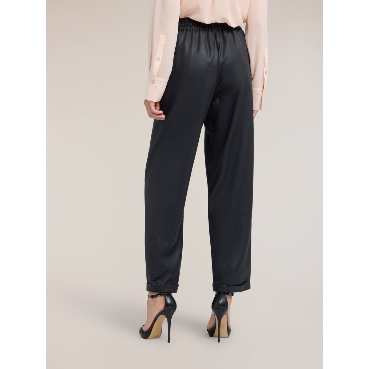 Joggers laminés noir, MOTIVI