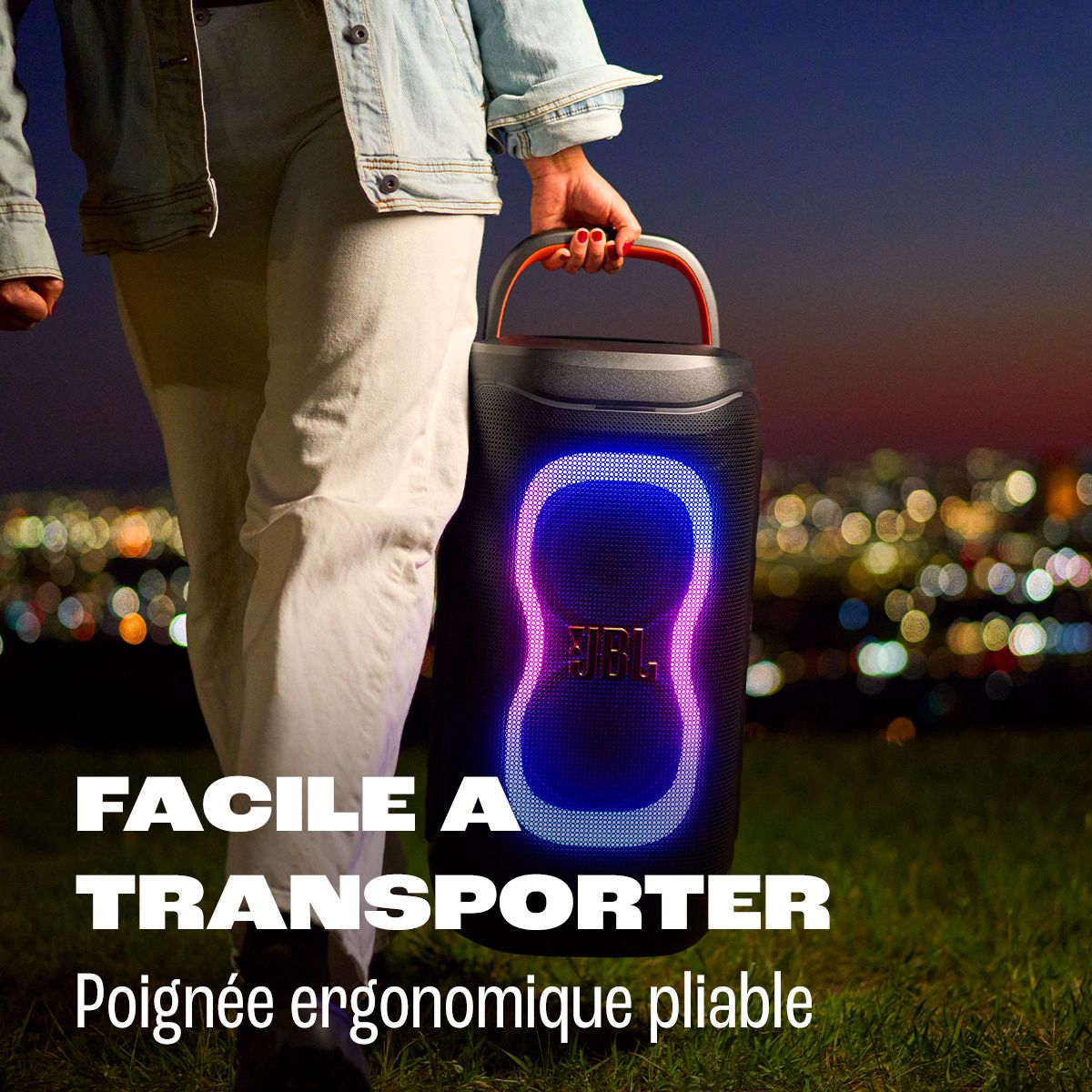 Enceinte sono Partybox 130 Blanc couleur unique, JBL