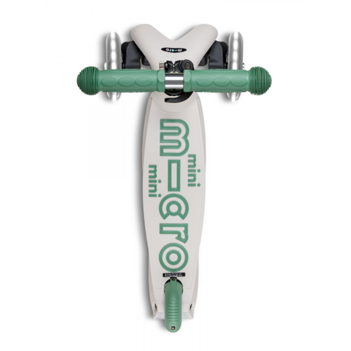Mini Micro Deluxe Eco LED - Pistache vert, MICRO MOBILITY