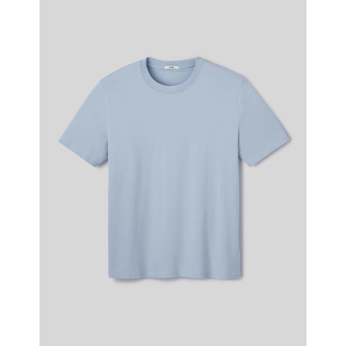 T-shirt basique bleu clair, BZB