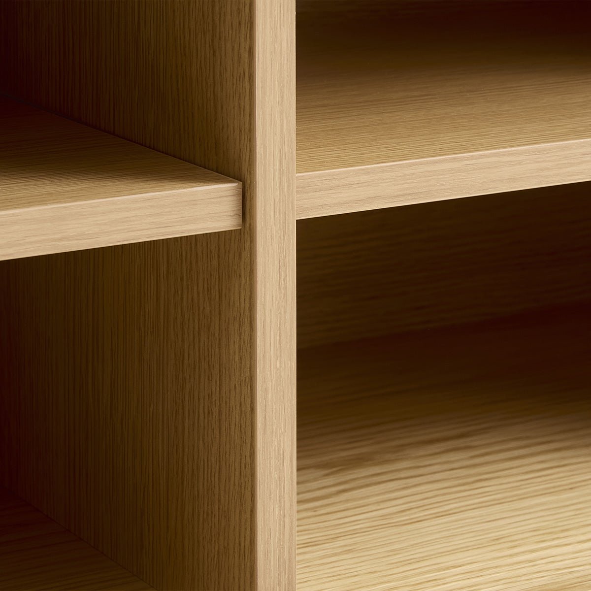 Meuble bas 180 cm 2 portes - Bois - ALBA bois foncé,naturel,noir, MAISON AUBERTIN
