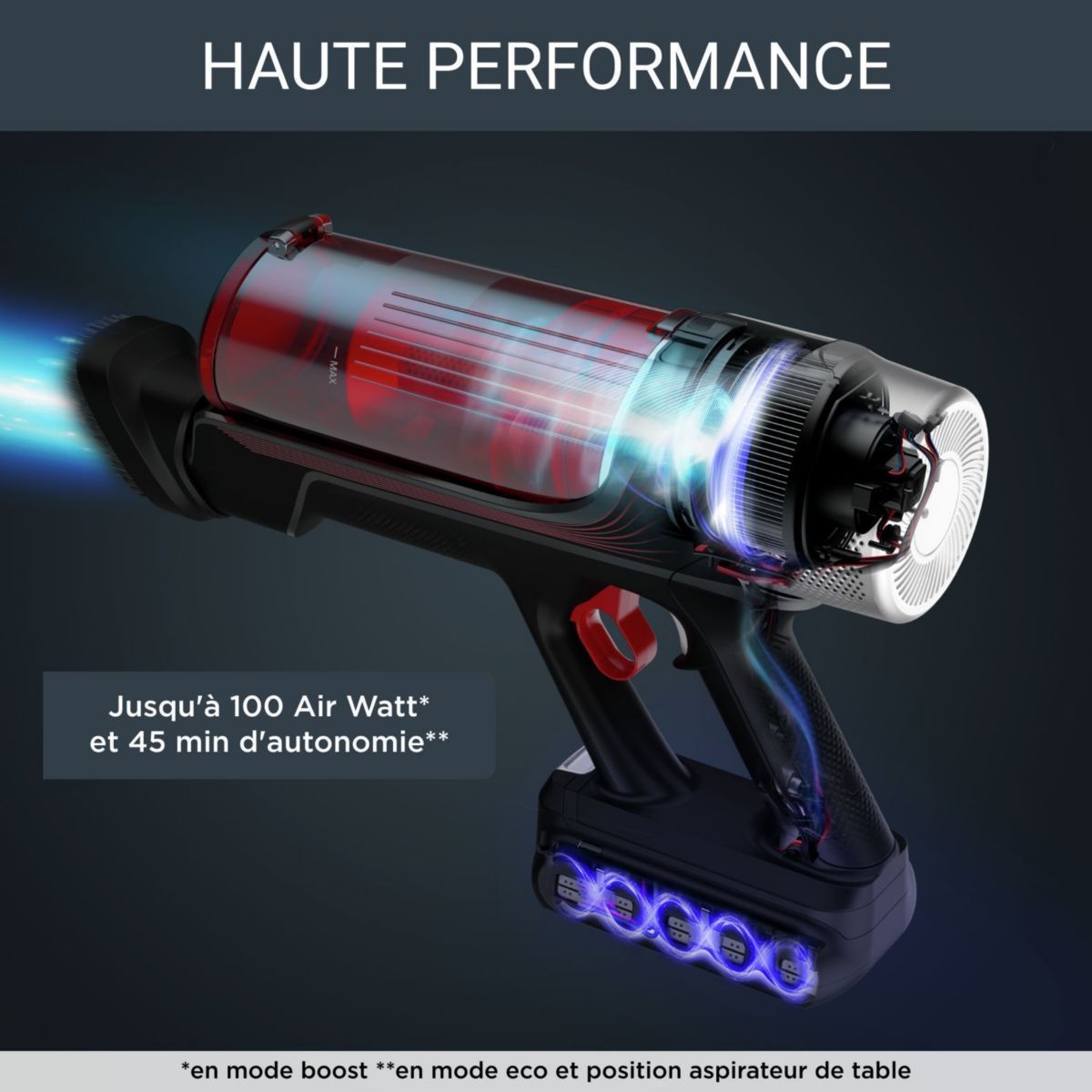 Aspirateur balai X Force Flex 9.60 Kit Animal RH2079WO couleur unique, ROWENTA