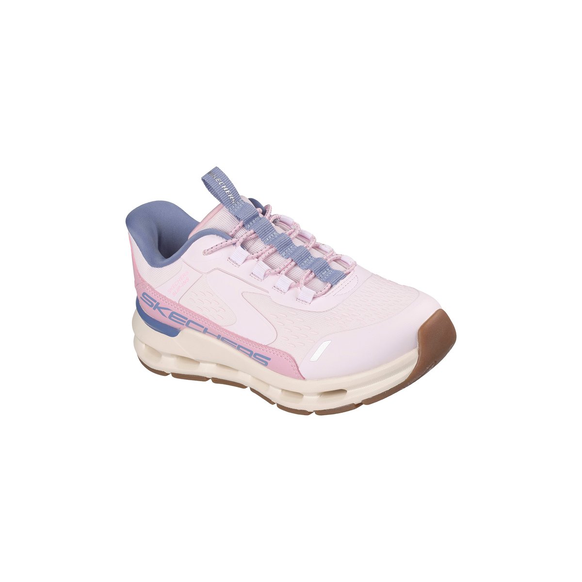 Basket Basse à Lacets Glide Step Vista Lane rose clair, SKECHERS