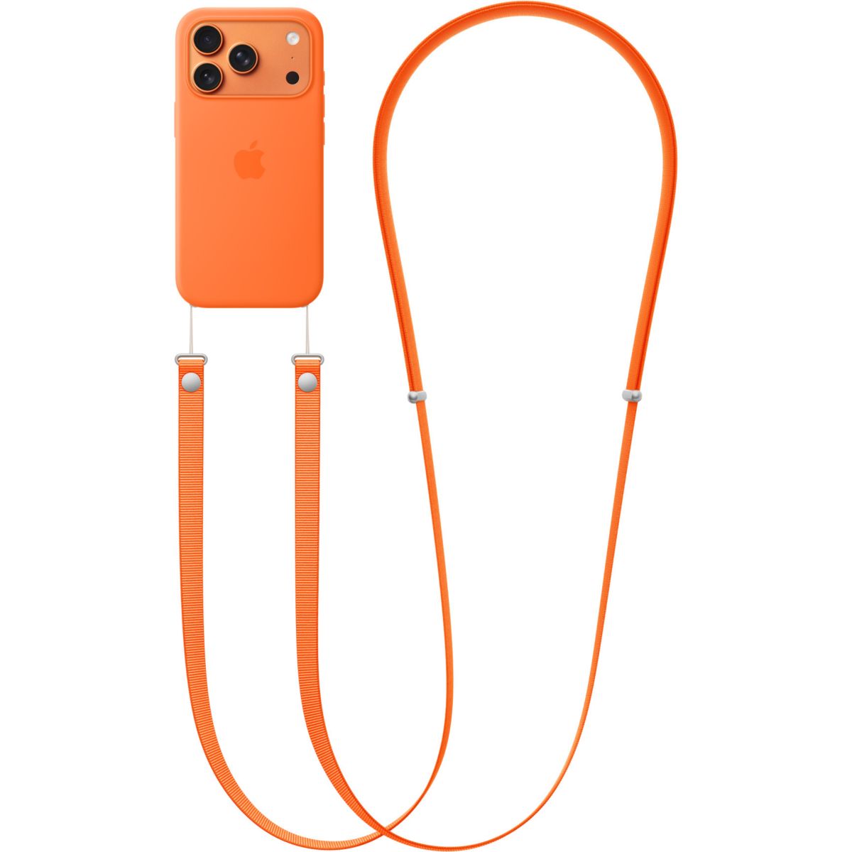Bandoulière bandoulière Orange couleur unique, APPLE