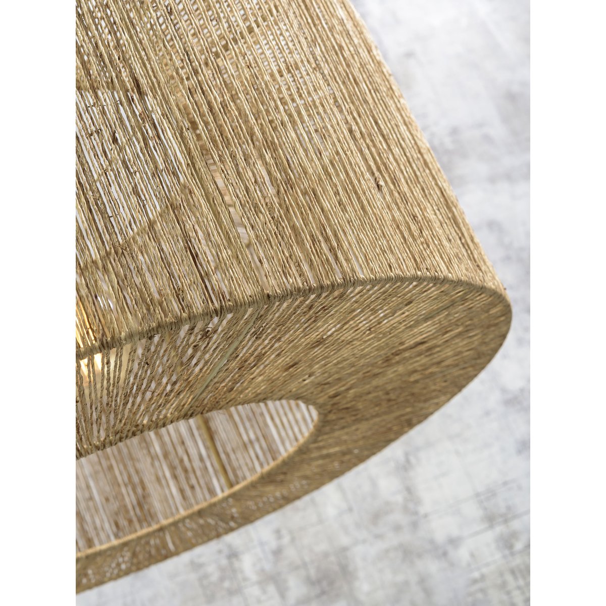 Lampe Suspendue Jute IGUAZU naturel, GOOD & MOJO