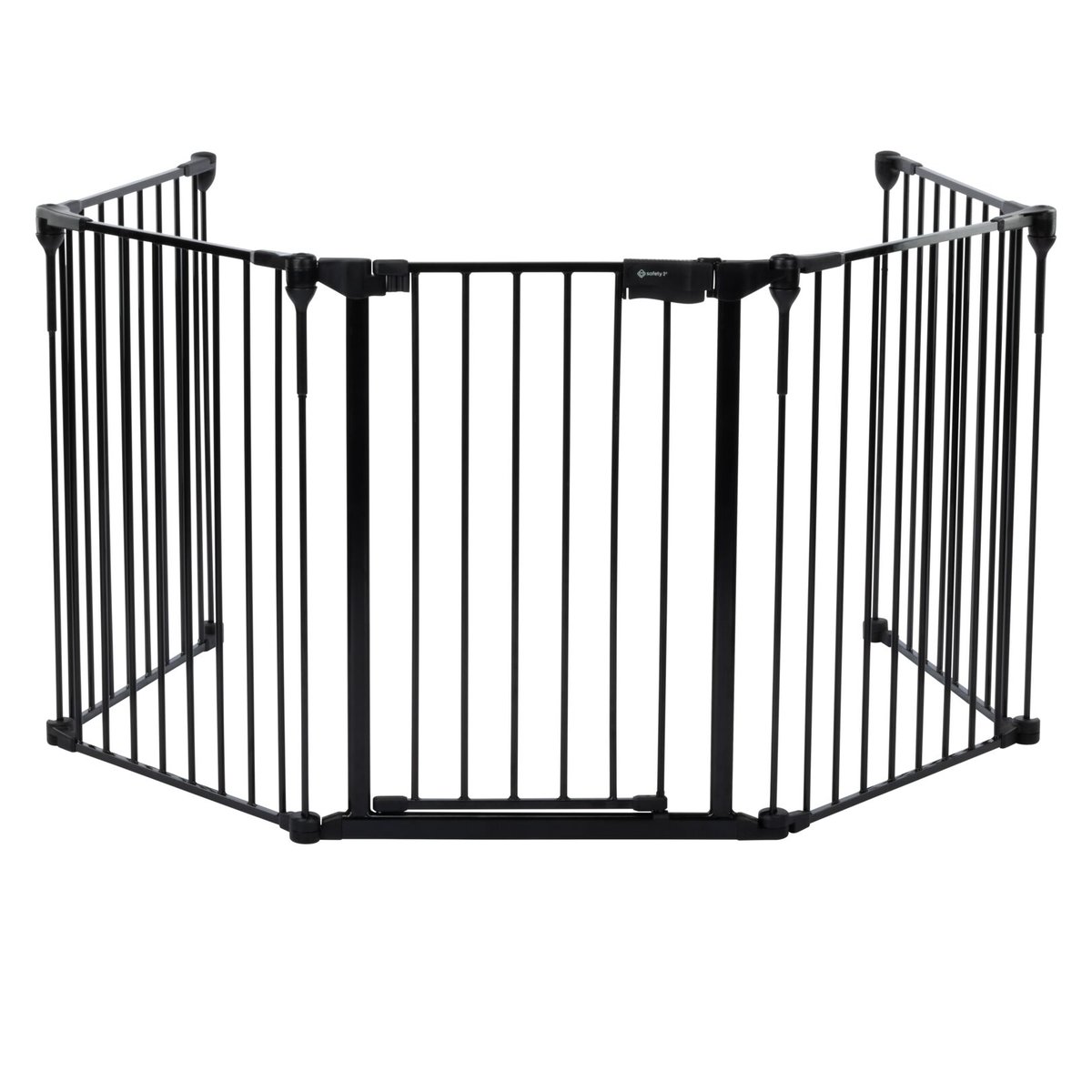 Barrière bébé modulaire 5 panneaux black, SAFETY FIRST