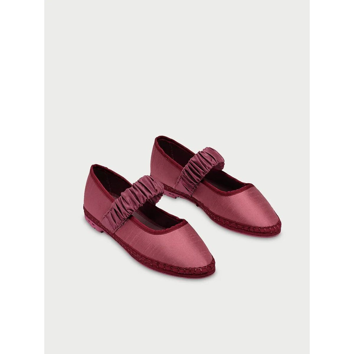 Mafalda Silk Ballet Pumps pink, FLABELUS