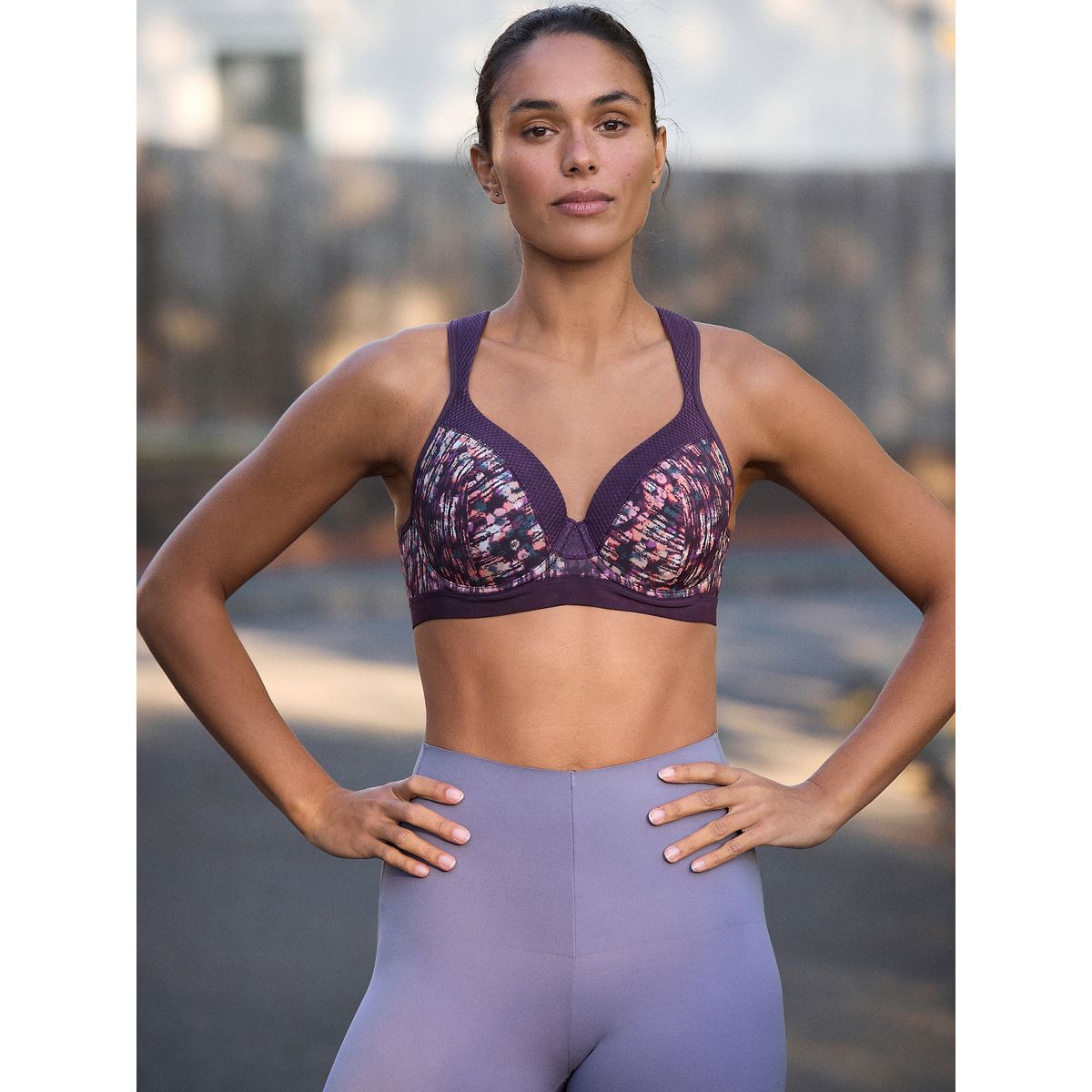 Brassière sport fort impact armatures active imprimé, NEXT