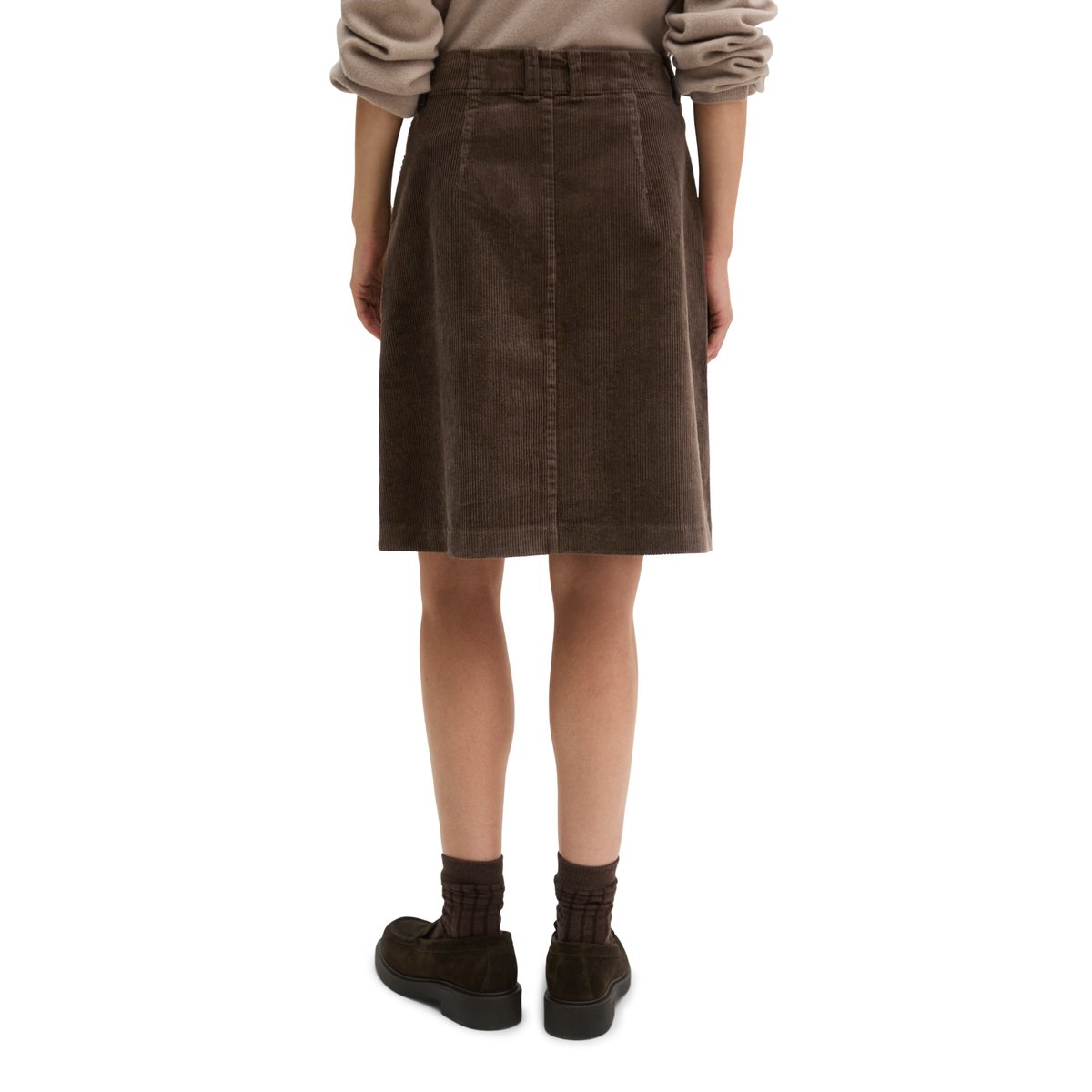 Cordrock slim avec une texture rainurée décontractée marron, MARC O'POLO