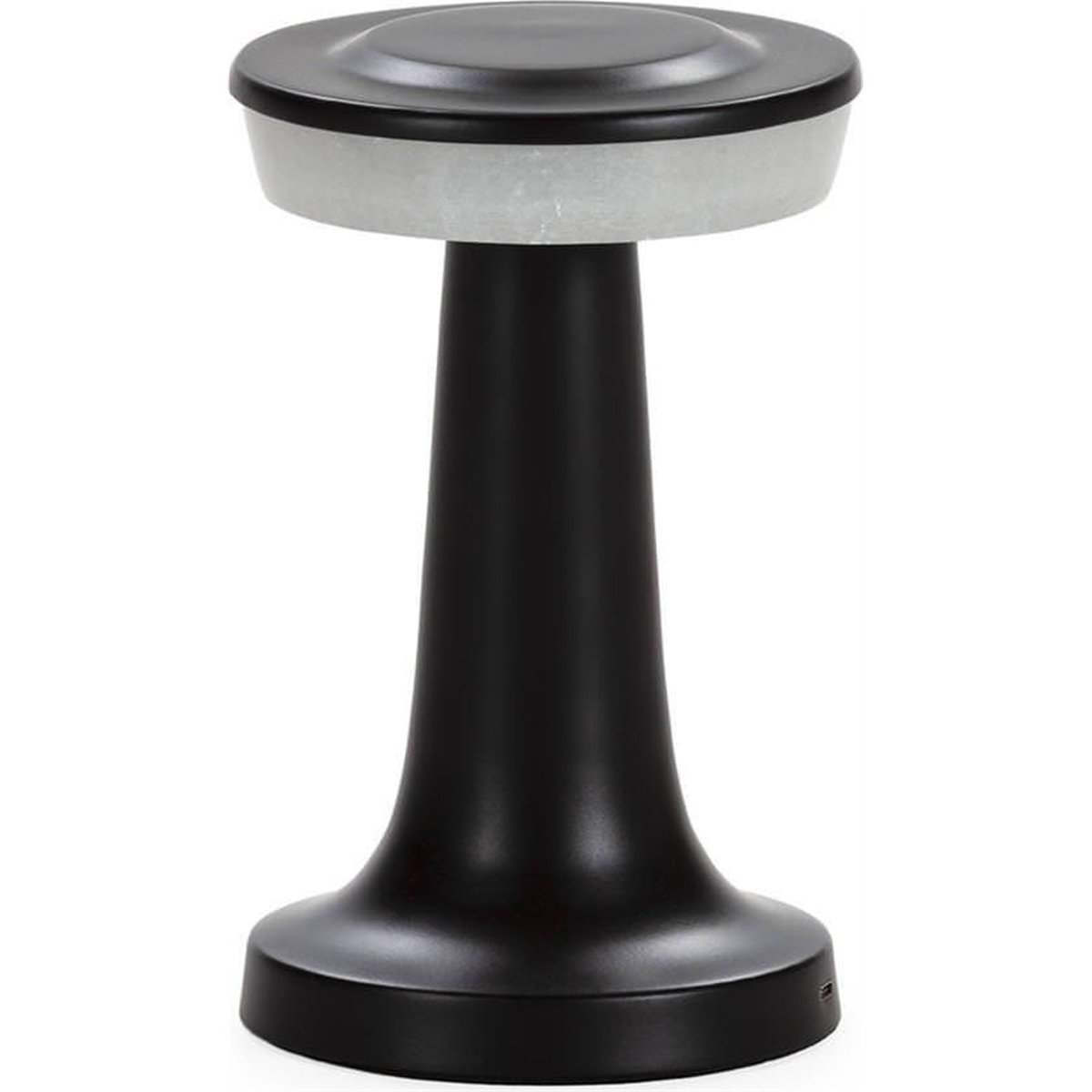 Lampe de table portable en albâtre bronze vieilli et naturel, RECOLLECTION