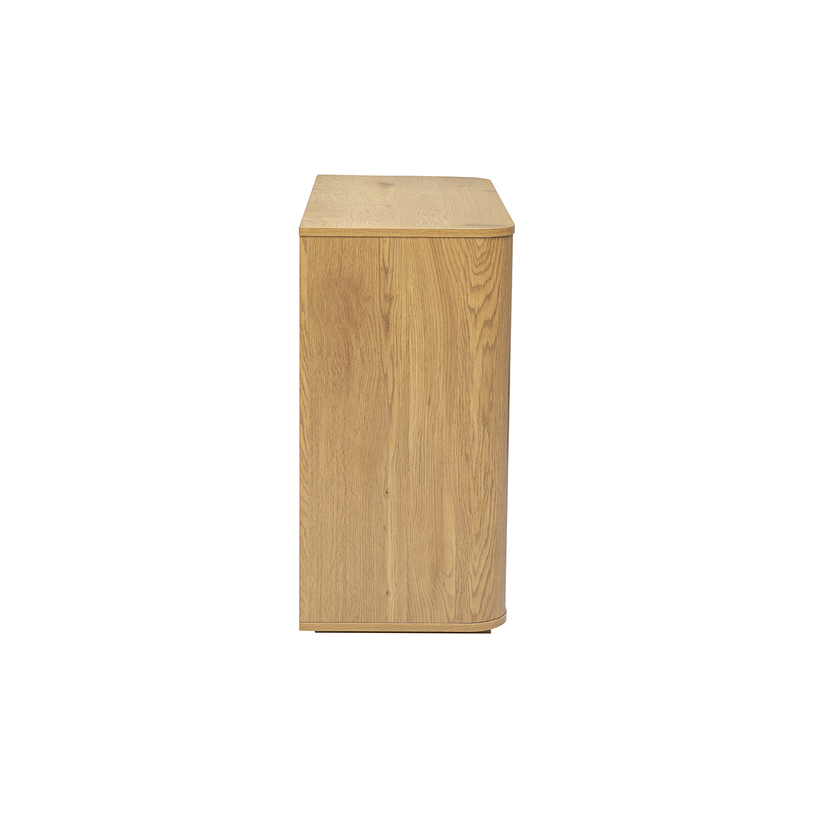 Commode finition bois clair chêne 3 tiroirs L100 cm NEGAN chêne clair, MILIBOO