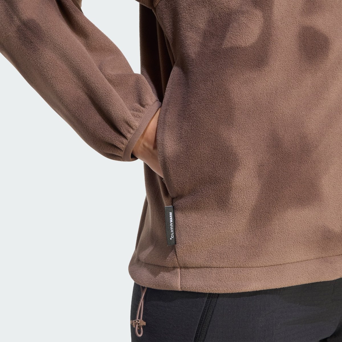 Veste Polaire Zip Intégral Climawarm Terrex Multi Veste Polaire Zip Intégral Climawarm Terrex Multi earth strata / brown, adidas Performance