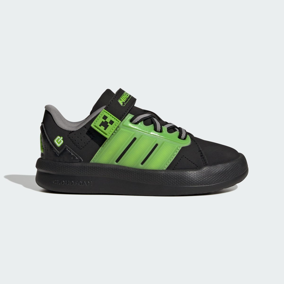 Chaussure Adidas Minecraft Lightorama Court Enfants Chaussure Adidas Minecraft Lightorama Court Enfants core black / cloud white / charcoal solid grey, ADIDAS SPORTSWEAR