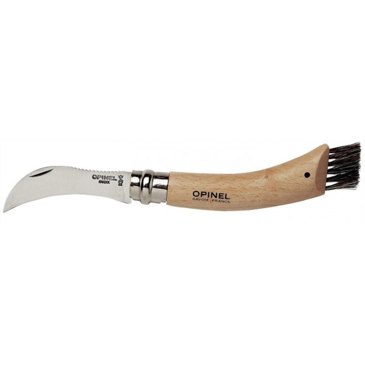 Plumier couteau à champignons N°08 et son étui marron, OPINEL
