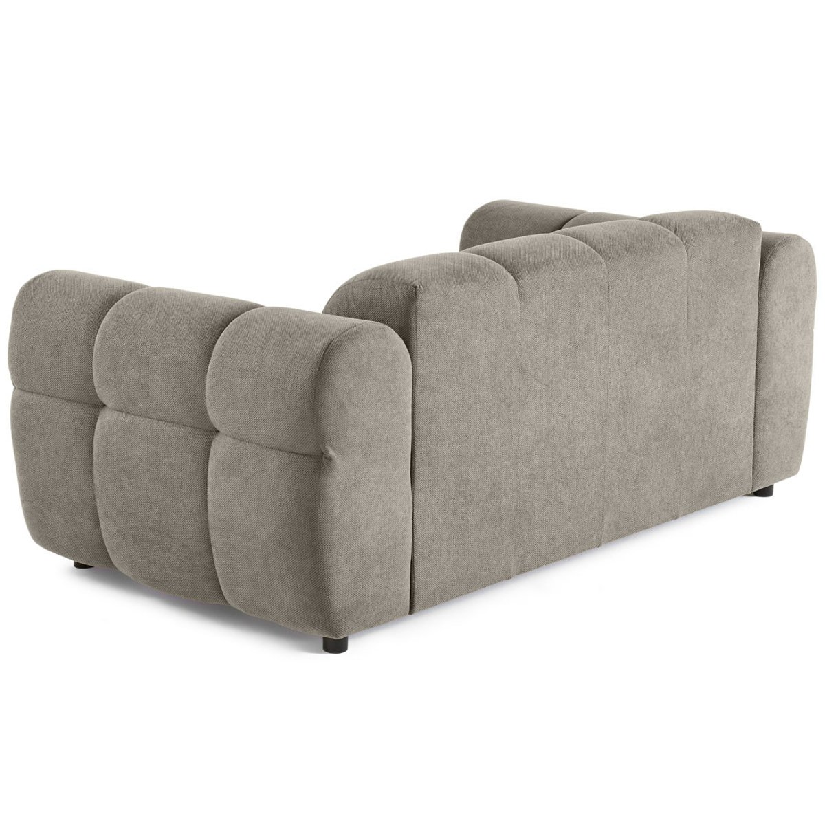 Canapé fixe 2 places - RAY gris, BEST MOBILIER