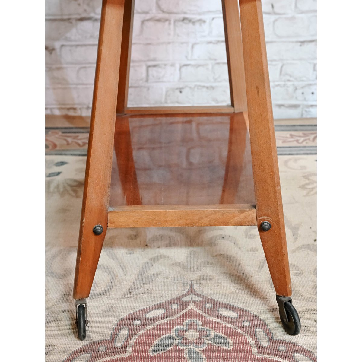 Desserte scandinave Anouk N°386 - Bon état bois clair, DEBONGOUT