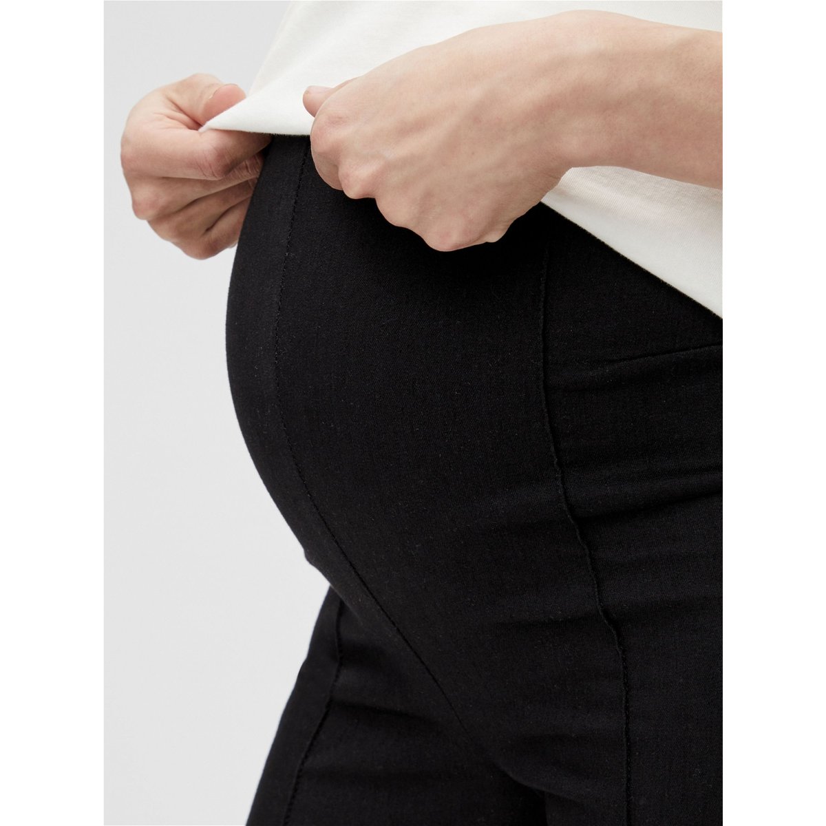 Cycliste black denim, MAMA LICIOUS