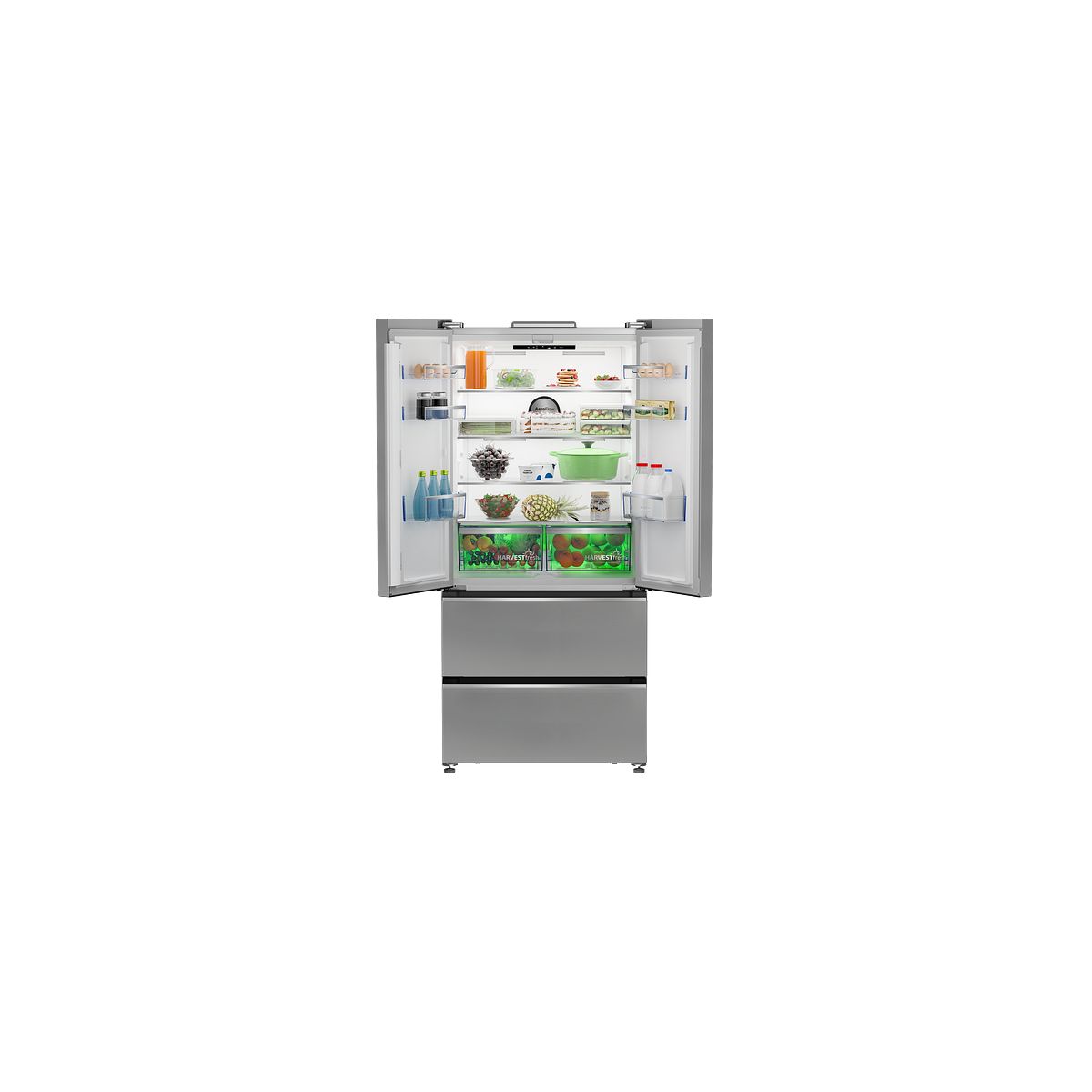 Réfrigérateur multi portes B3RGNE544HS inox, BEKO