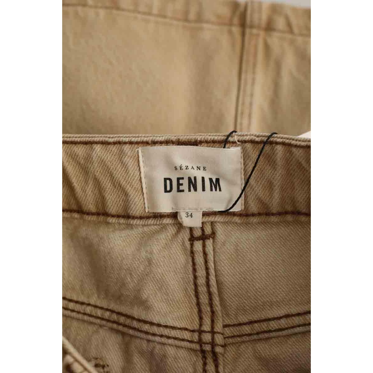 Mini jupe - Très Bon État beige, SEZANE
