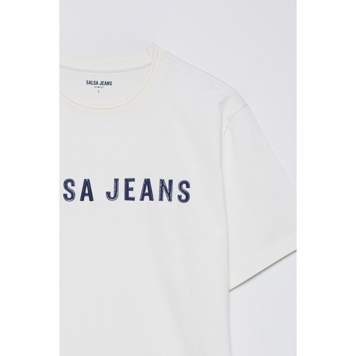 T-SHIRT AVEC BRANDING rose, SALSA JEANS
