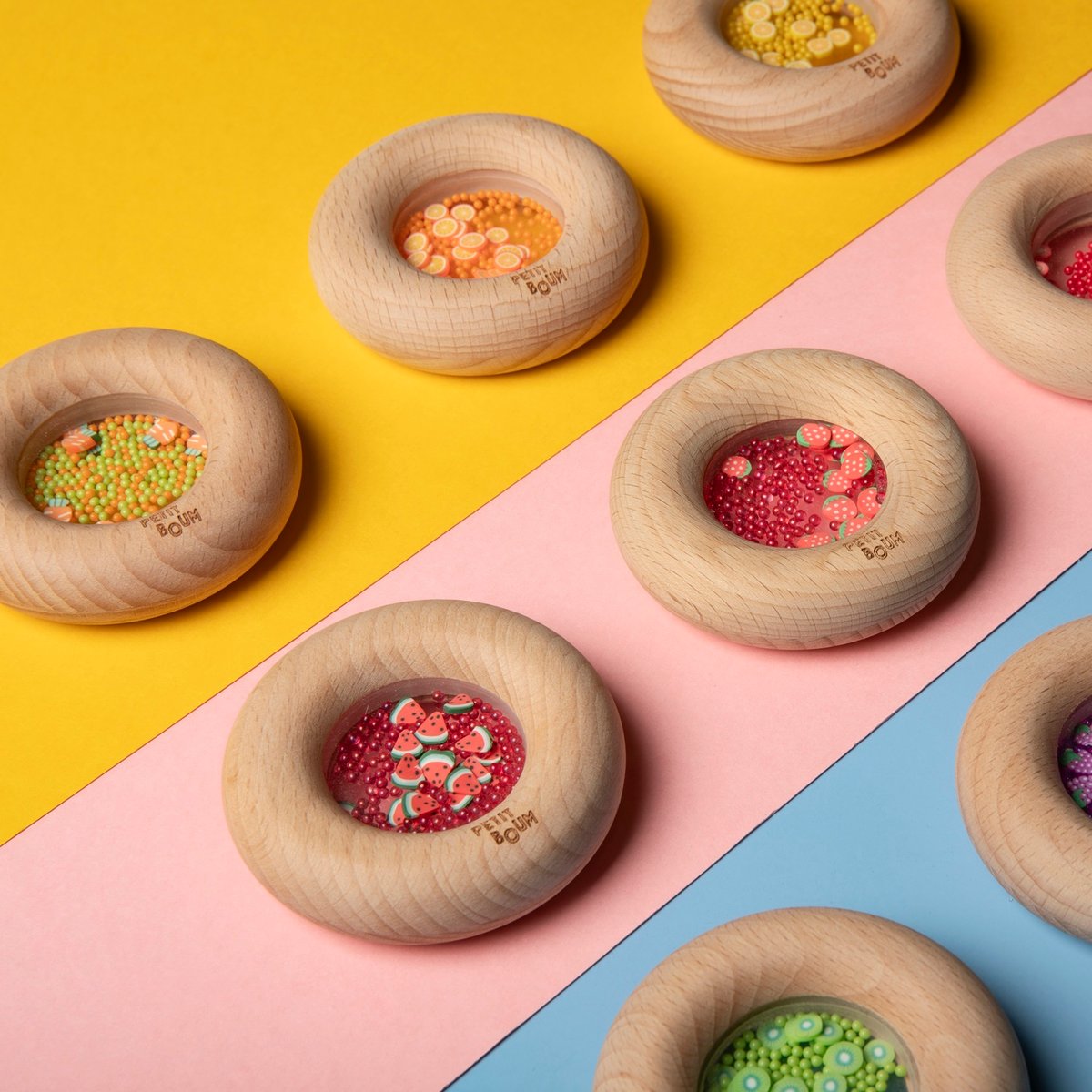 Donut sensoriel Carottes rouge, PETIT BOUM