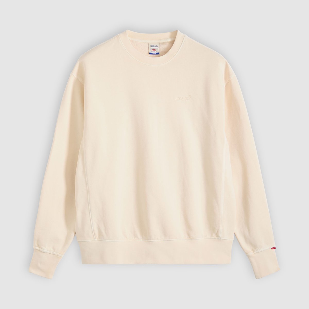 Sweat-shirt col rond Authentic jaune - garment dye rutabaga, LEVI'S