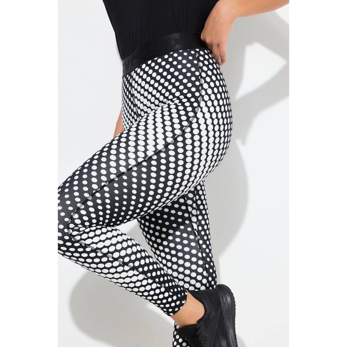 Legging de sport, matière séchant rapidement noir, ULLA POPKEN