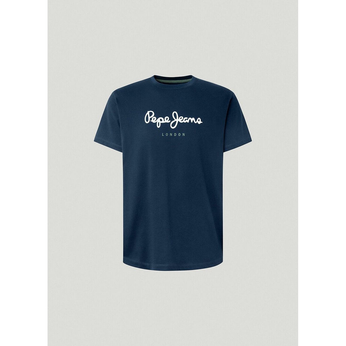 T-shirt col rond Eggo bleu marine, PEPE JEANS