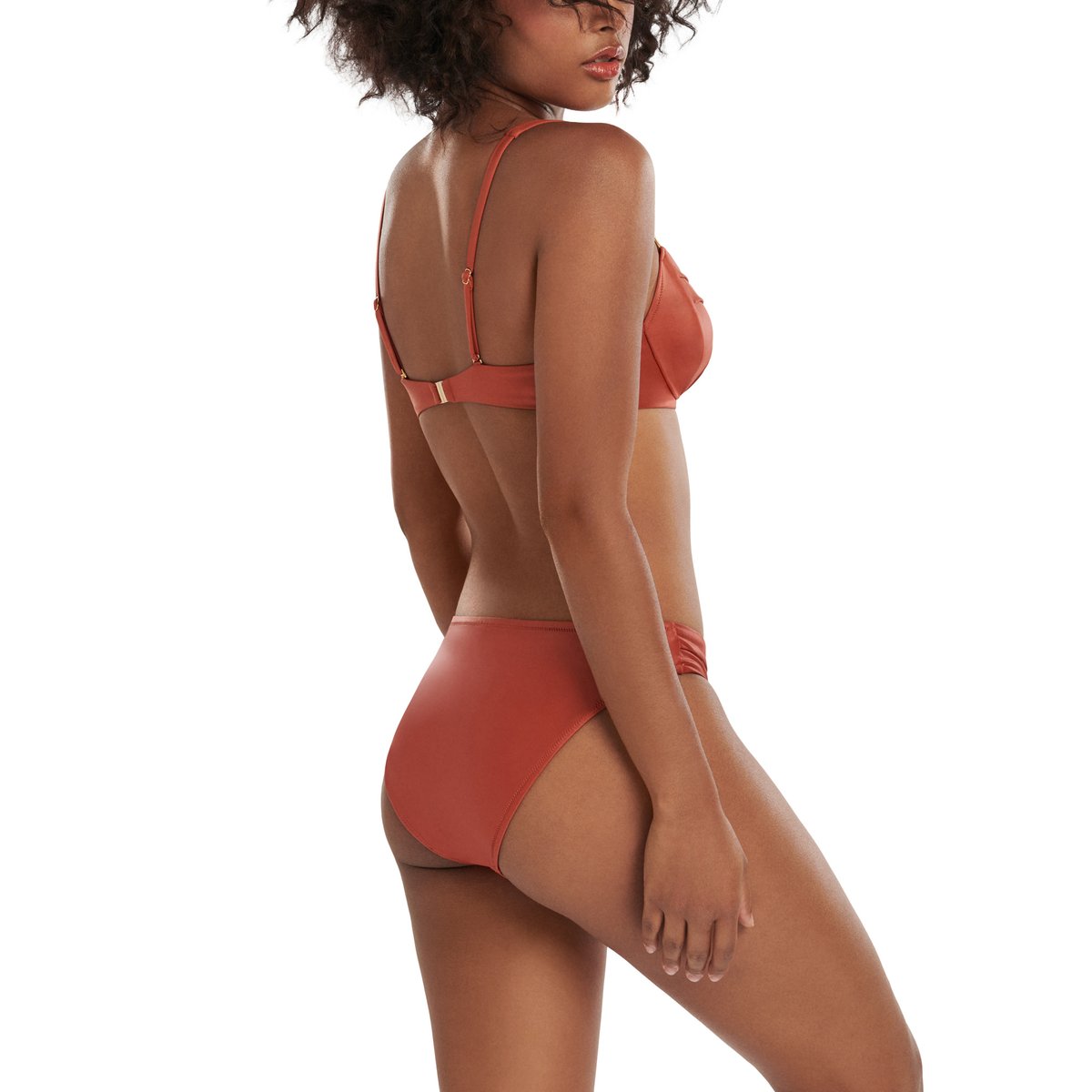 Bas maillot slip de bain Jordan marron, LISCA