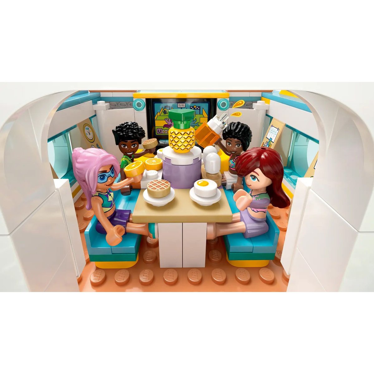 LEGO Friends - L'aventure en bateau 42664 pour enfants de 8 ans et plus couleur unique, LEGO