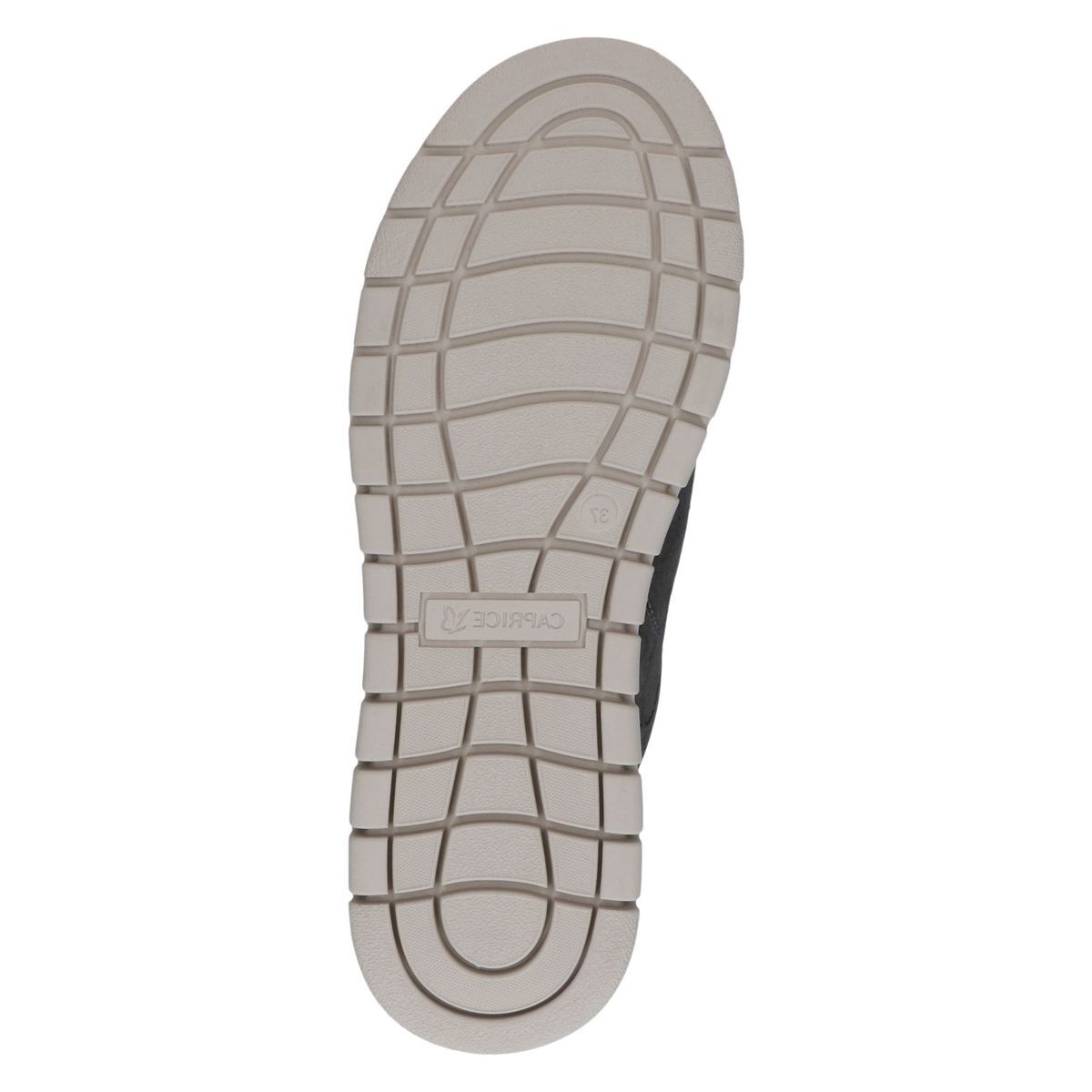 Basket en cuir gris clair, CAPRICE