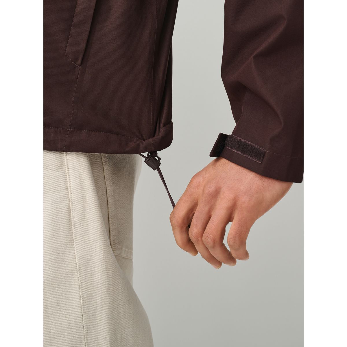 Anorak imperméable rouge bordeaux, NEXT