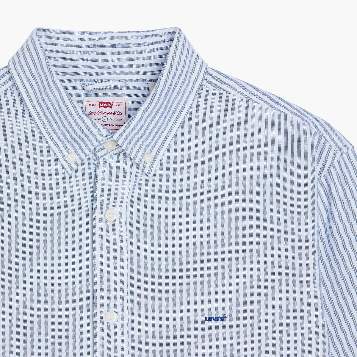 Chemise Oxford Relaxed col boutonné rayé bleu, LEVI'S
