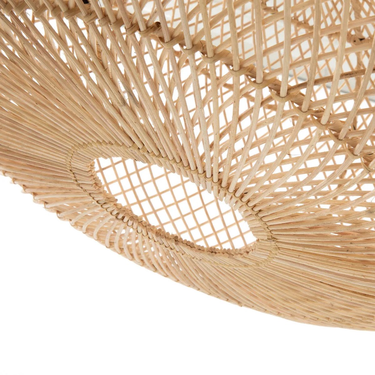 Suspension en rotin WHOLLY beige, BAZAR BIZAR
