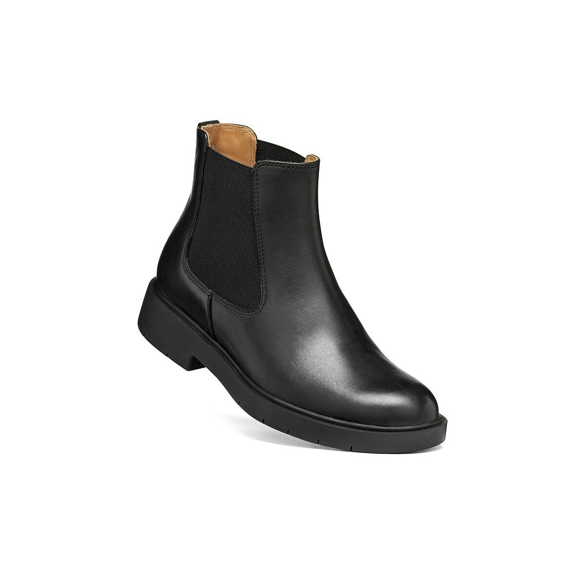 Botines Chelsea de piel SPHERICA EC1 B negro, GEOX